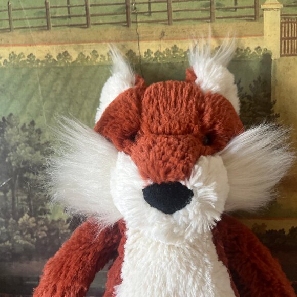 Bashful Fox Retired Jellycat Plush - Picture 5 of 7
